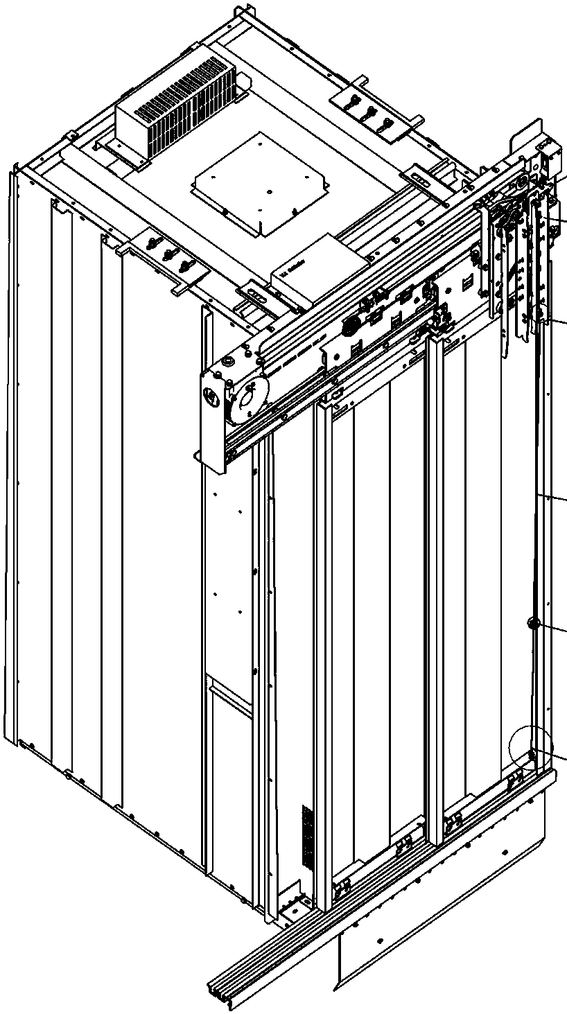电梯门平面度测量